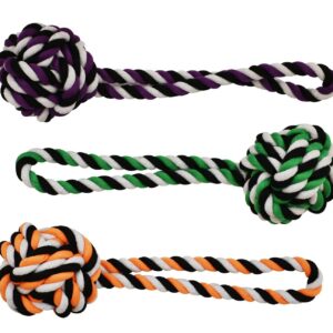 Rope ball with handle