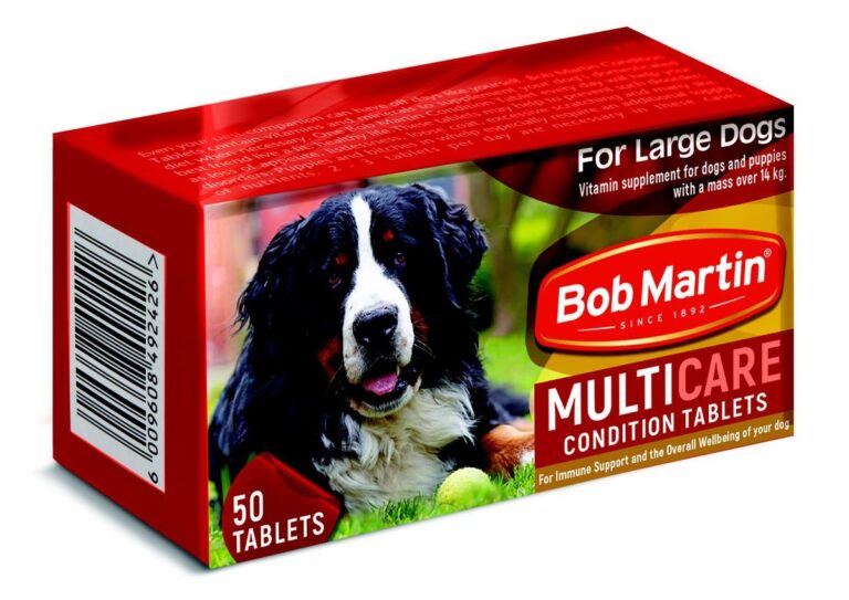 Bob martins conditioning Dog tablets 50s dogs Silkworm Shop