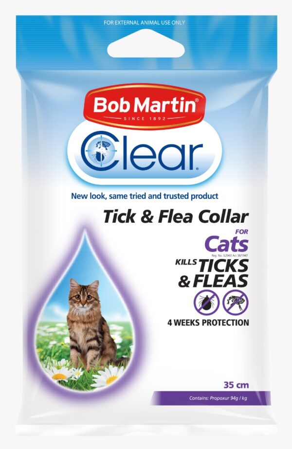 Bob Martin tick and flea collar for cats