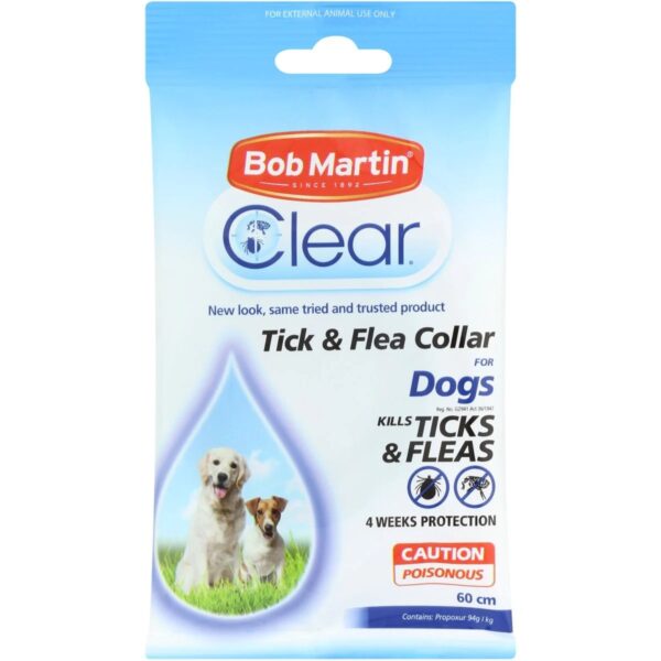 Bob martin Tick and flea collar for dogs & cats