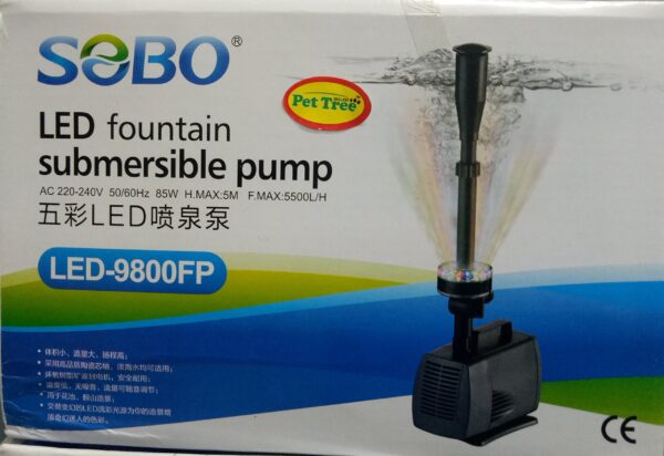 LED Fountain Submersible Pump