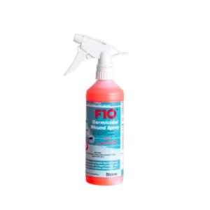 F10 Germicidal Wound Spray with Insecticide with Stain