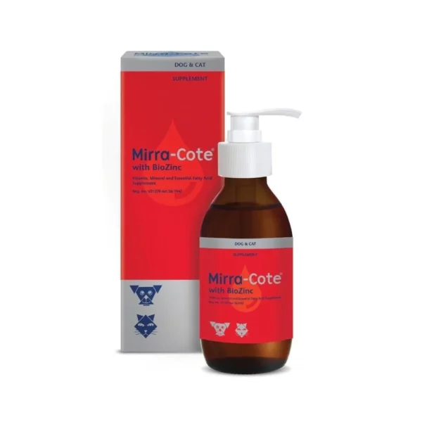 Mirra-Cote with Biozinc Skin Supplement Dog And Cat