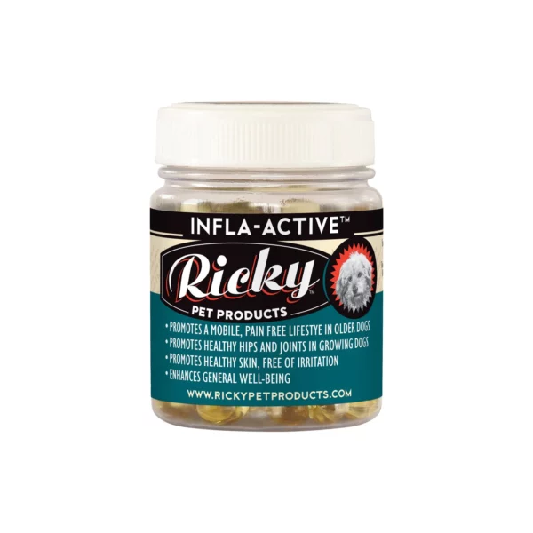 Ricky Pet Products Infla-Active Anti Inflammatory Capsules