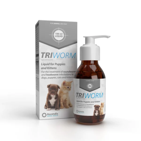 Triworm Liquid for Puppies and Kittens