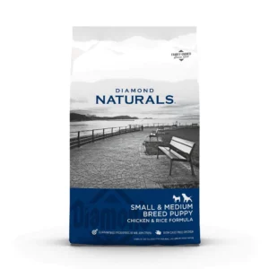 Diamond Naturals Small and Medium Breed Puppy Formula - Rich in Chicken and Rice