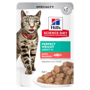 HILL'S SCIENCE PLAN Adult Perfect Weight Wet Cat Food Chicken & Salmon Flavour