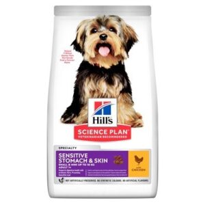 HILL'S SCIENCE PLAN Adult Sensitive Stomach & Skin Small & Mini Dry Dog Food Chicken Flavour
