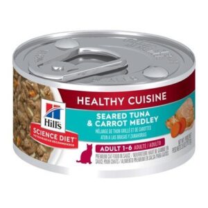 HILL'S SCIENCE PLAN Adult Wet Cat Food Tuna and Carrot Flavour