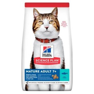 HILL'S SCIENCE PLAN Mature Adult Dry Cat Food Tuna Flavour - 1.5kg