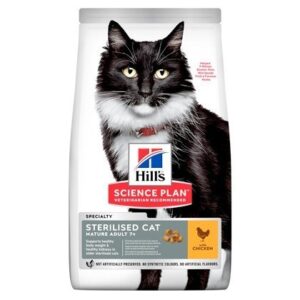 HILL'S SCIENCE PLAN Mature Sterilised Cat Dry Cat Food Chicken Flavour