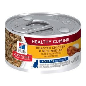 HILL'S SCIENCE PLAN Mature Adult Wet Cat Food Chicken and Rice Flavour
