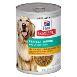 HILL'S SCIENCE PLAN Perfect Weight Wet Dog Food Vegetable and Chicken Flavour