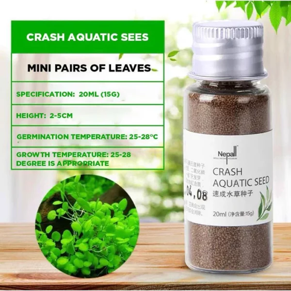 Crash Aquatic Seed - Mini Pairs Of Leaves 15g