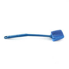 Blue Aquarium Scraper With Sponge