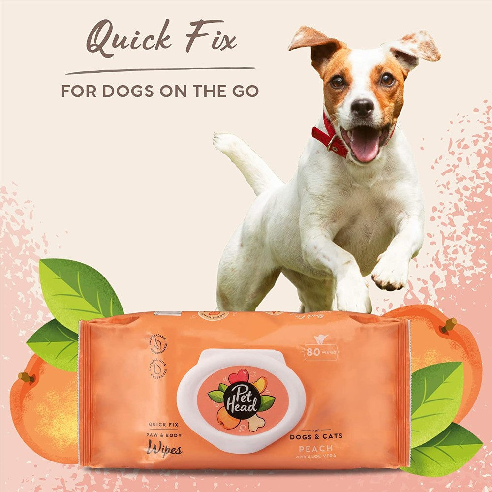 Pet Head Quick Fix Wipes