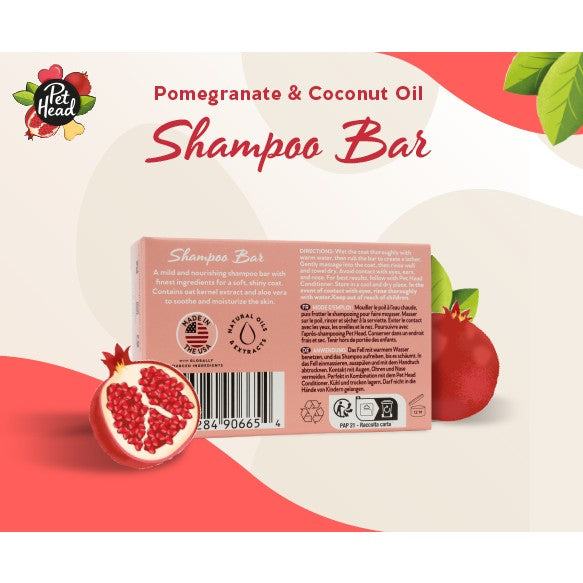 Pet Head Pomegranate Shampoo Bar