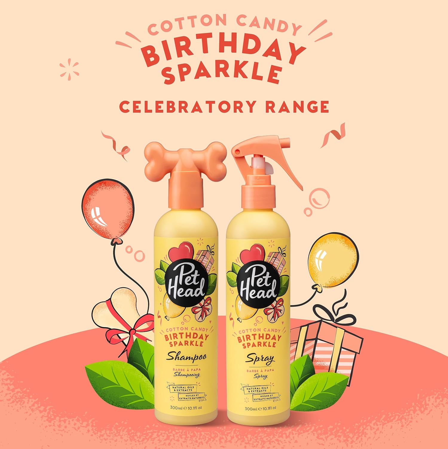 Pet Head Birthday Sparkle Dog Deodoriser Spray