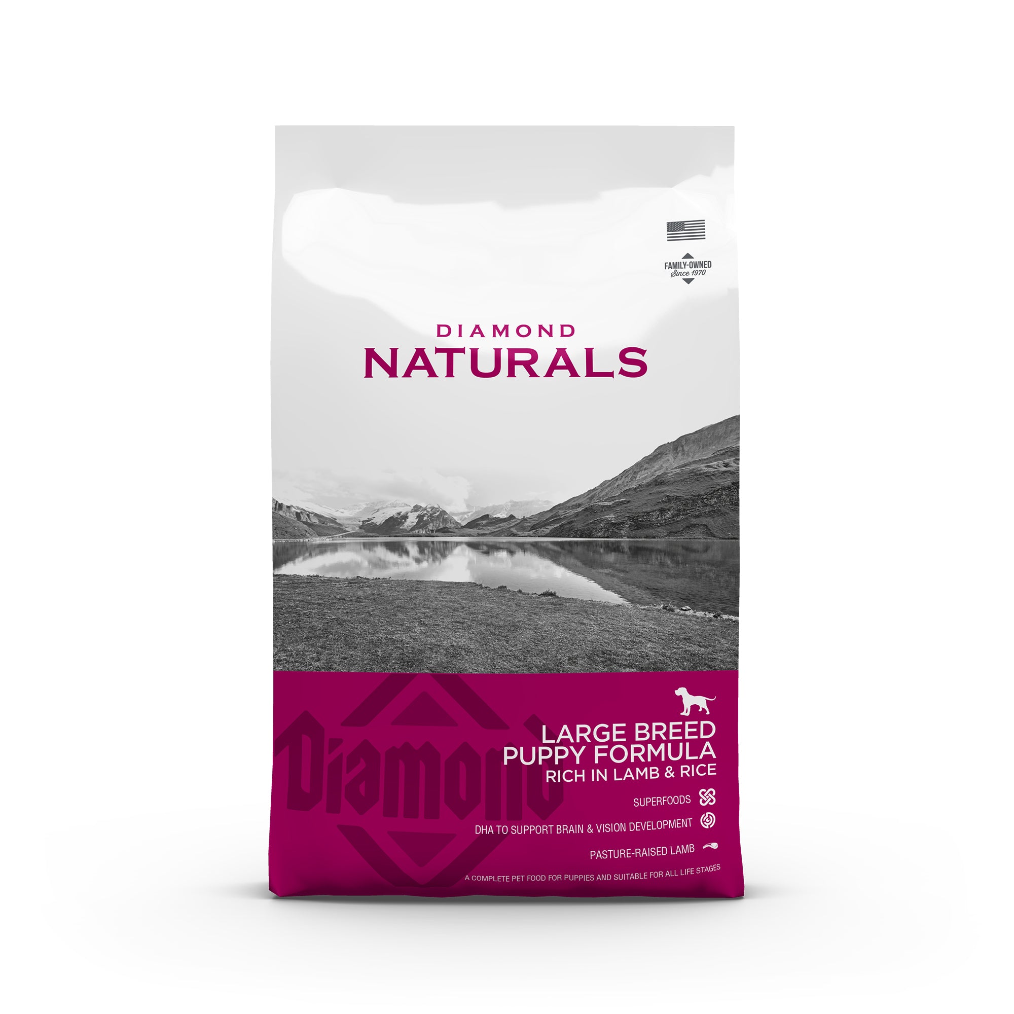 Diamond Naturals Large Breed Puppy Formula - Rich in Lamb and Rice