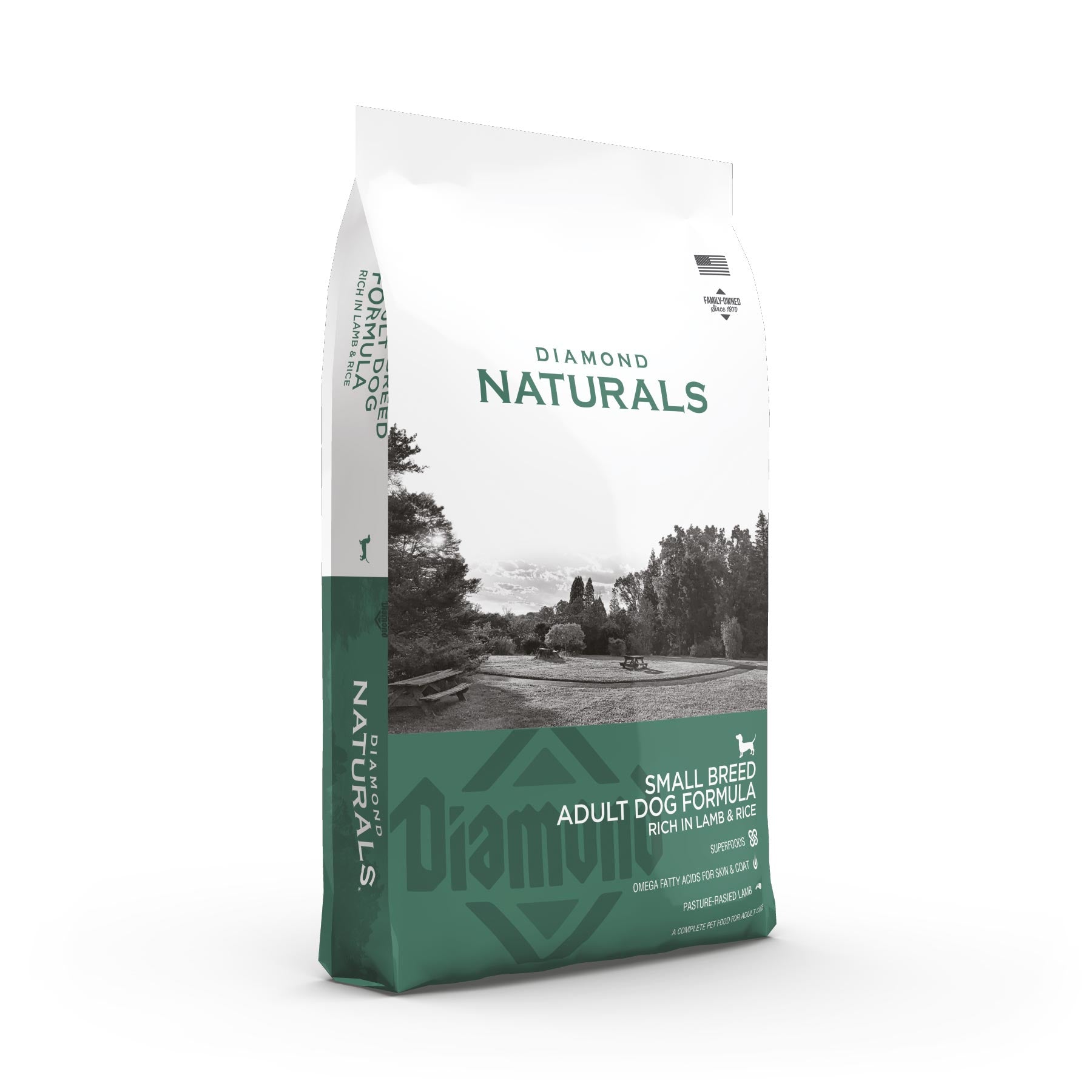 Diamond Naturals Small Breed Adult Dog Formula - Rich in Lamb and Rice