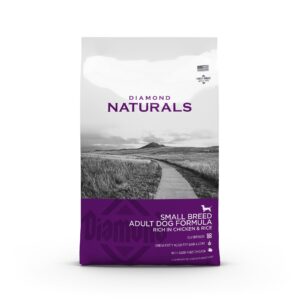 Diamond Naturals Small Breed Adult Dog Formula - Rich in Chicken and Rice