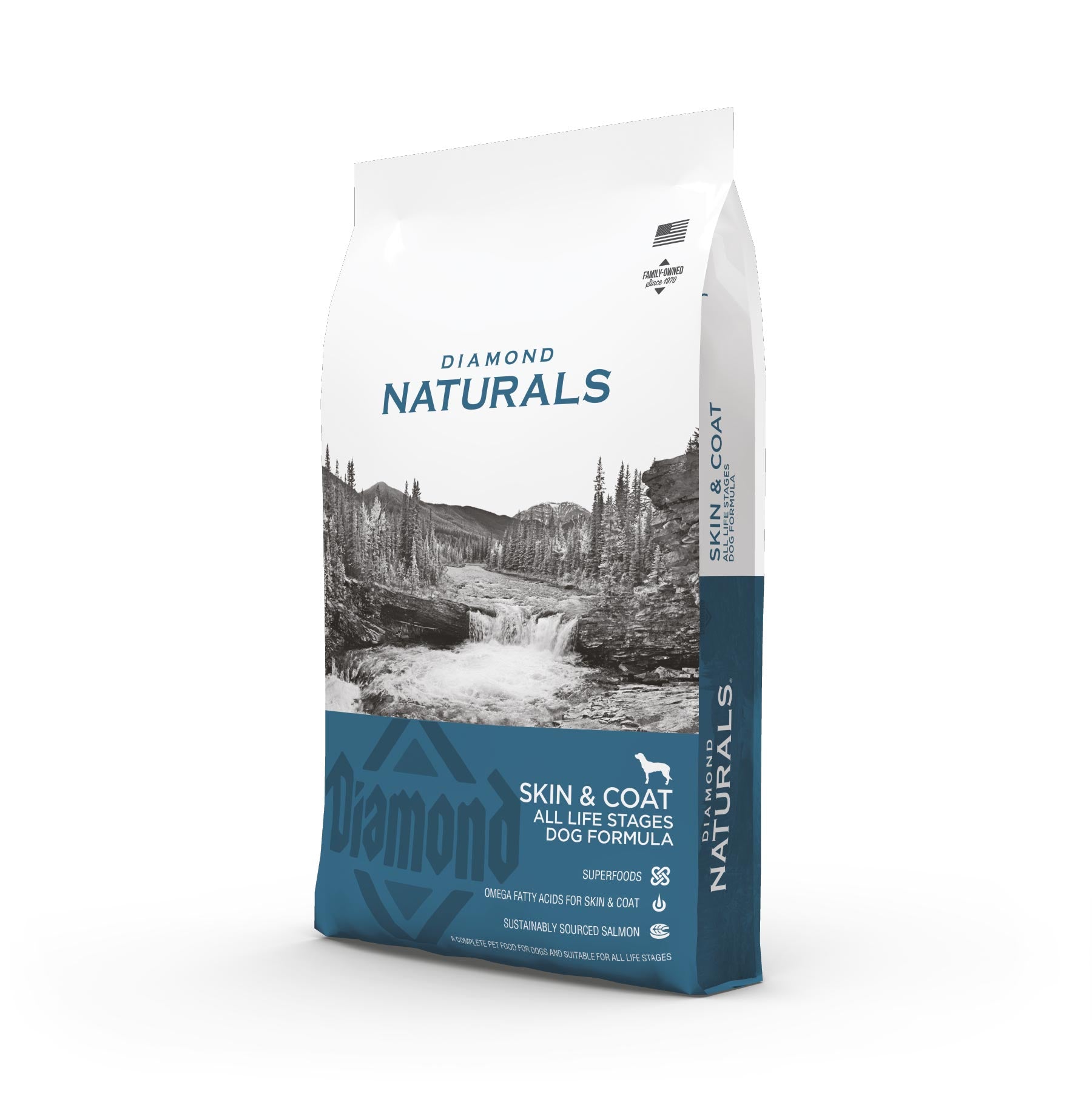 Diamond Naturals Skin and Coat All Life Stages Dog Formula - Rich in Salmon and Potato