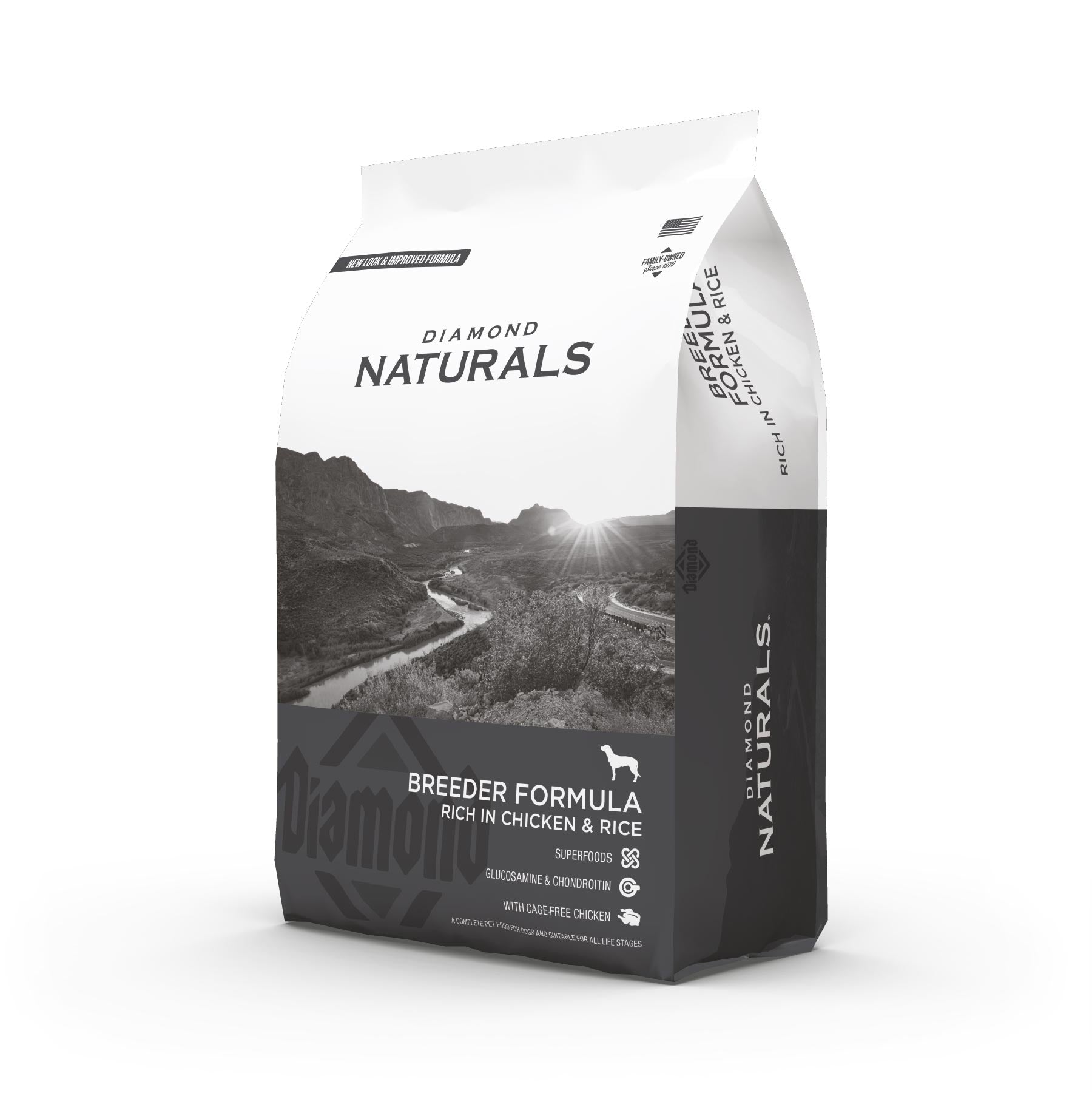 Diamond Naturals Breeder Formula - Rich in Chicken and Rice