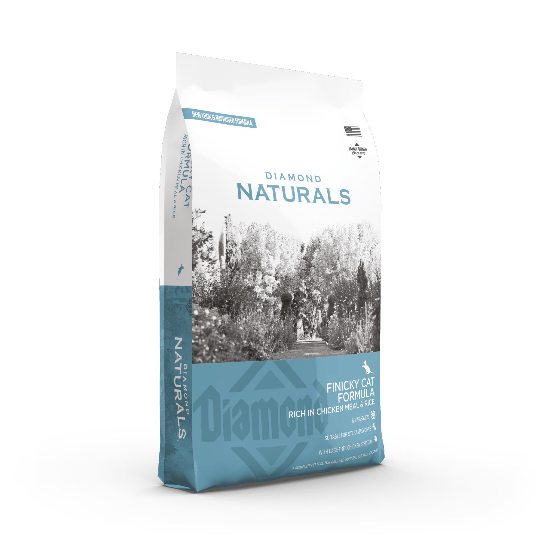 Diamond Naturals Finicky Cat Formula - Rich in Chicken Meal and Rice