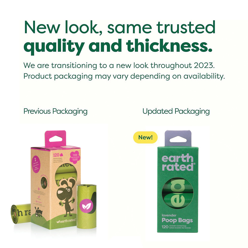 Earth Rated Degradable Bags - Refill Rolls