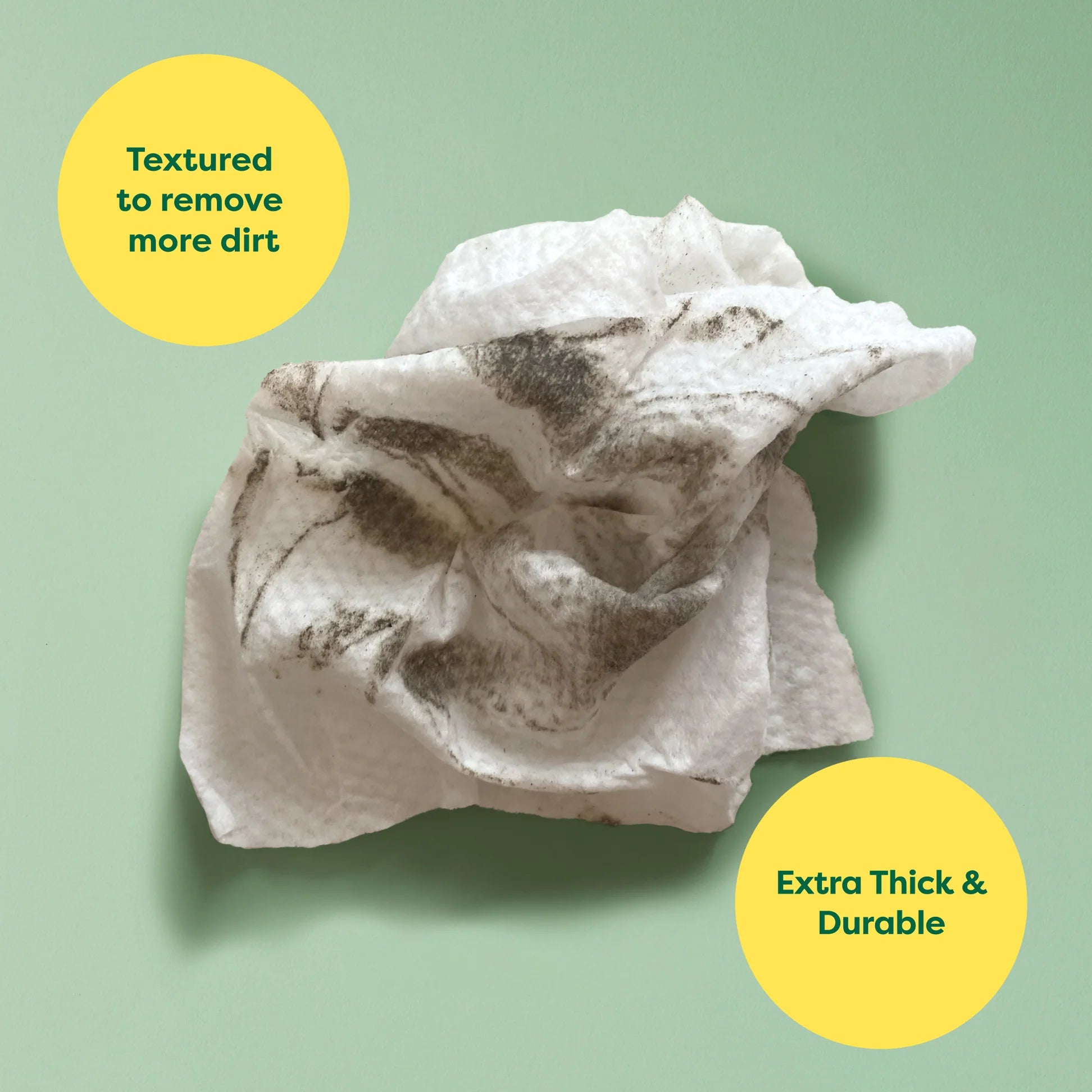 Earth Rated Hypo-Allergenic Dog Wipes for Paws, Body and Bums 100pk