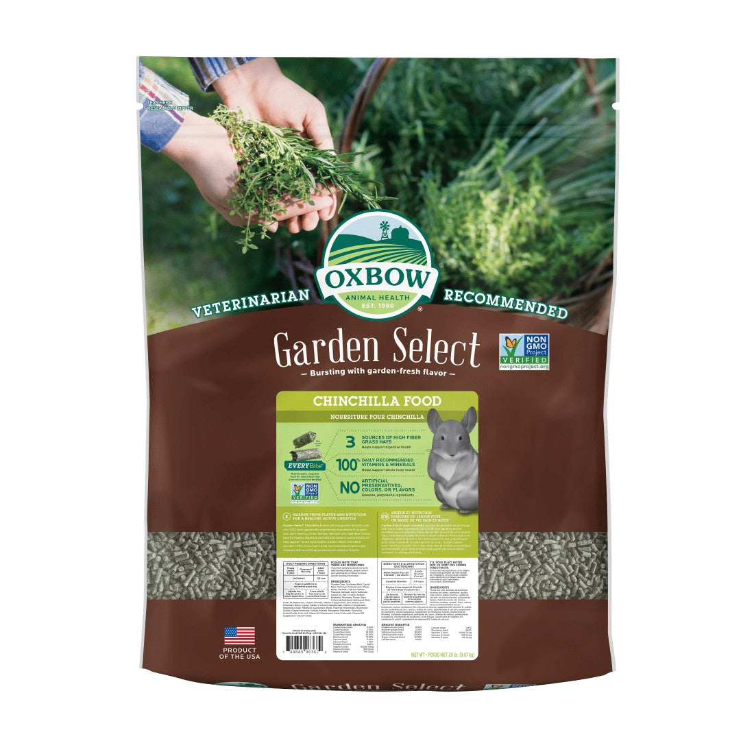 Oxbow Garden Select Chinchilla Food