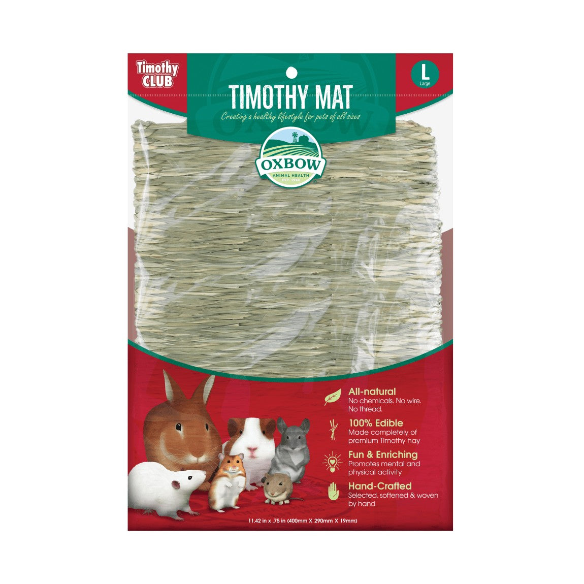 Oxbow Timothy Club Timothy Mat