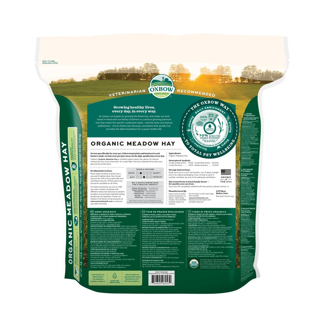 Oxbow Organic Meadow Hay