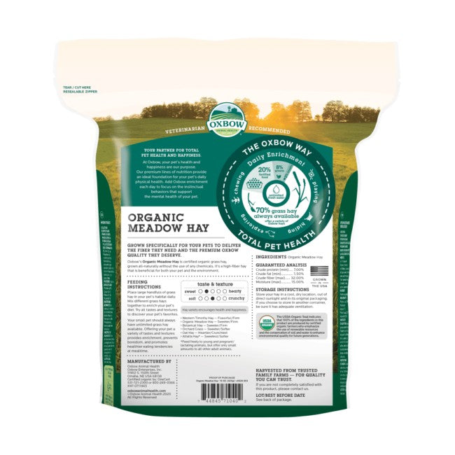 Oxbow Organic Meadow Hay