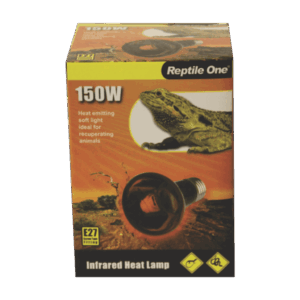 REPTILE ONE INFRARED MEDI HEAT LAMP 50W E27 Screw Fitting