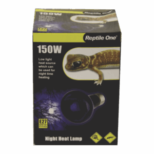 REPTILE ONE NIGHT HEAT LAMP 100W E27 Screw Fitting