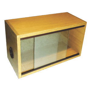Oak Finish Reptile Cabinet 600 X 350 X 400Mm