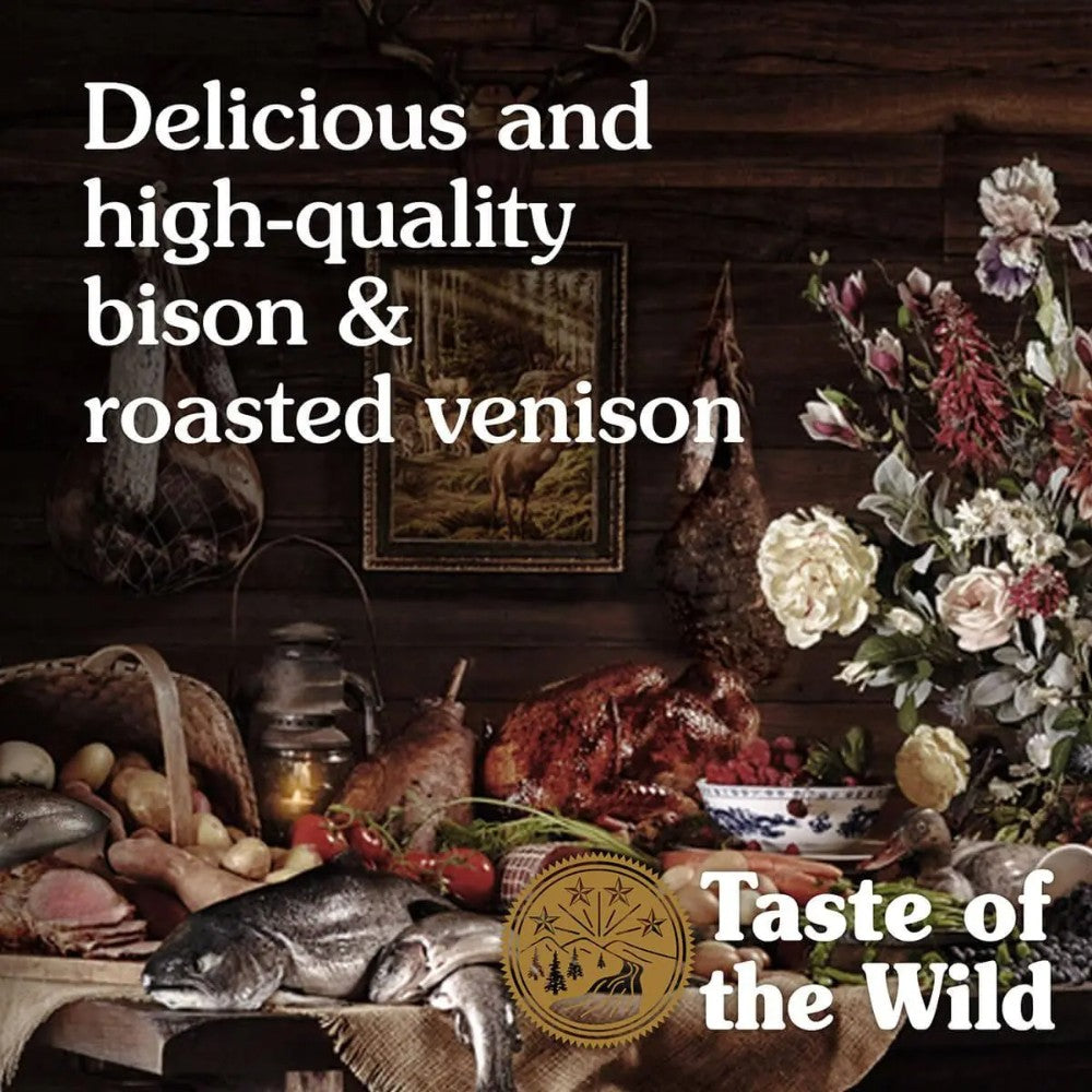 Taste of the Wild Canine High Prairie Puppy Formula with Bison & Roasted Venison