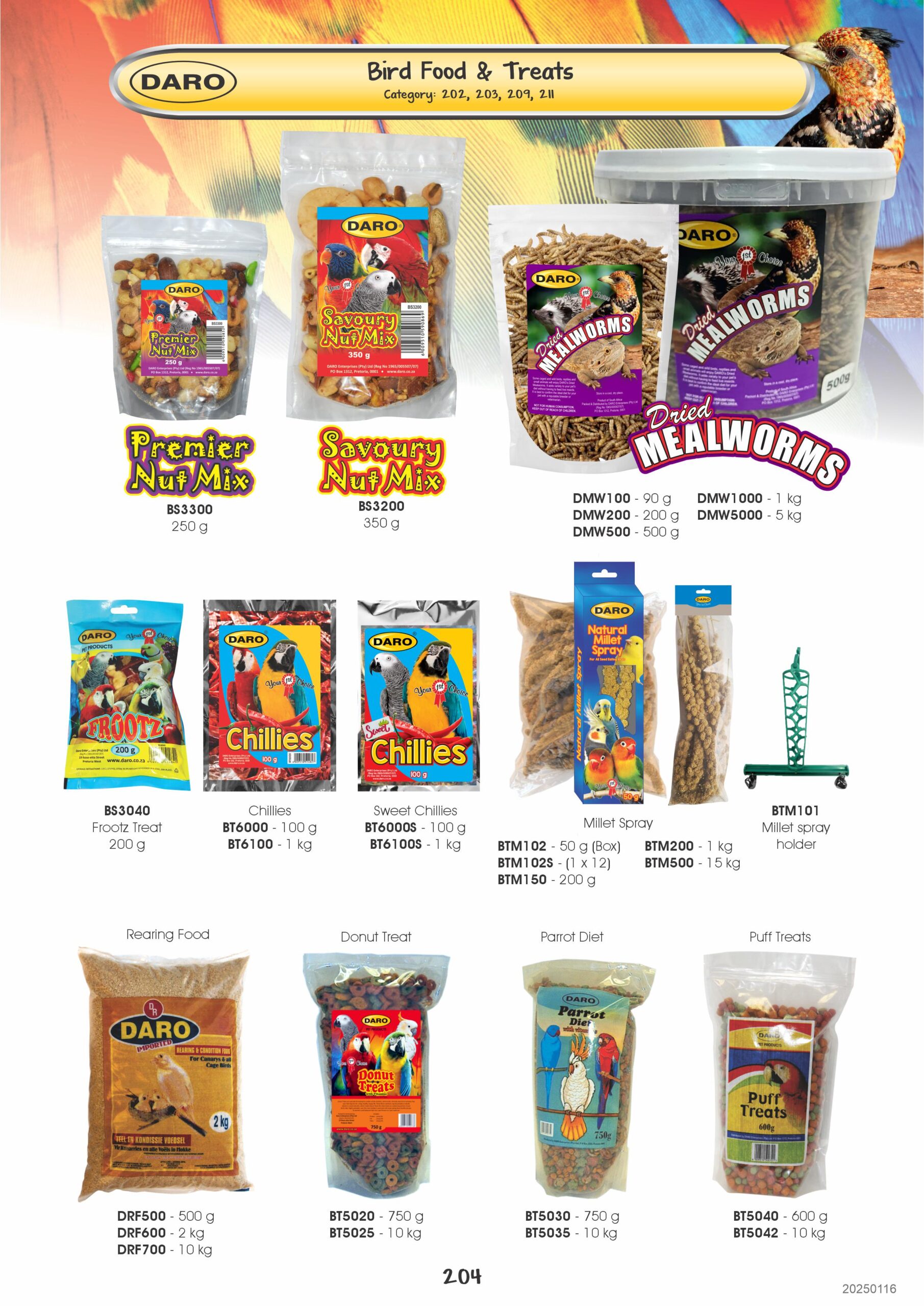 DARO FROOTZ TREAT 200g