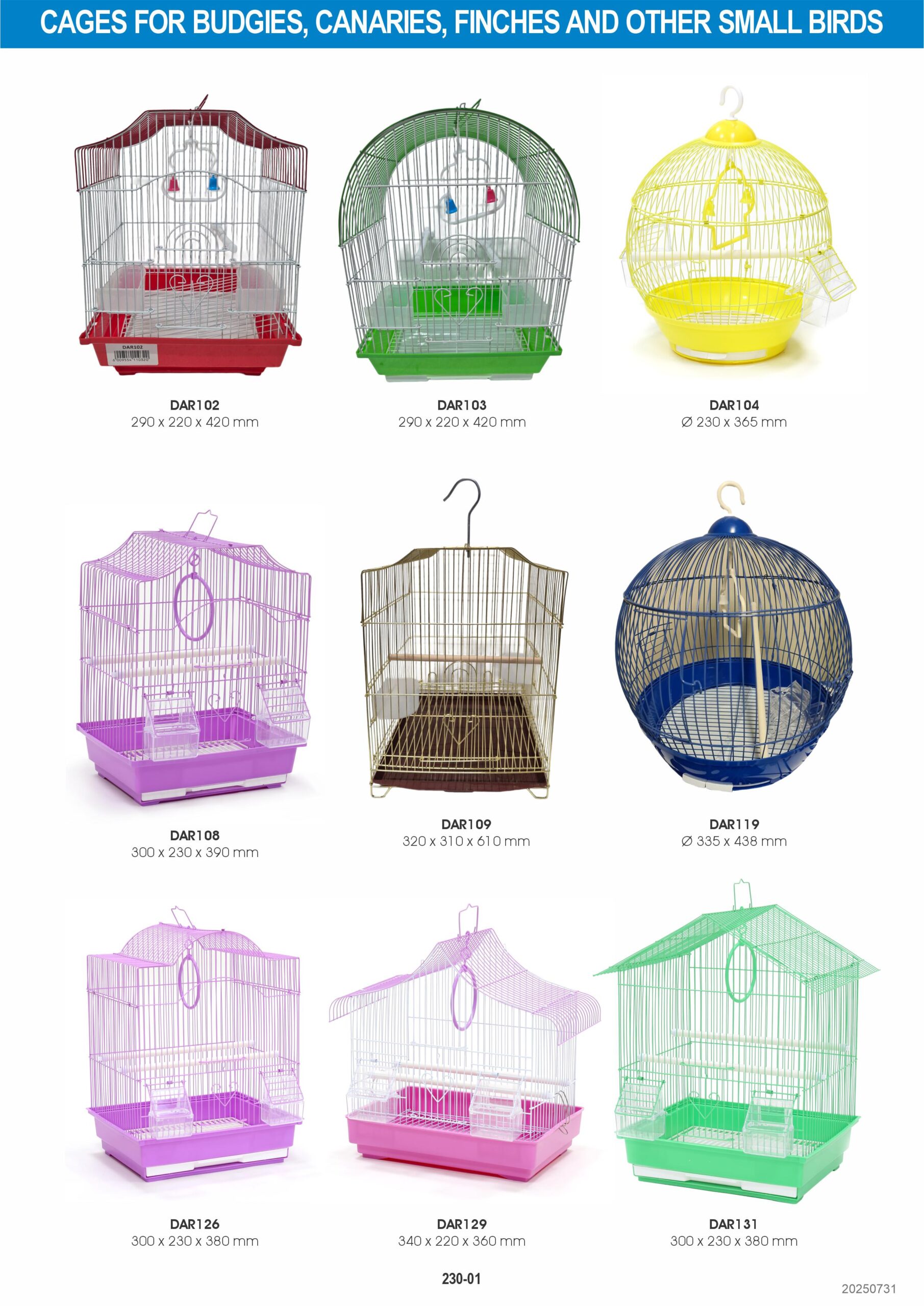 CAGE - HOUSE TOP 300x230x380mm