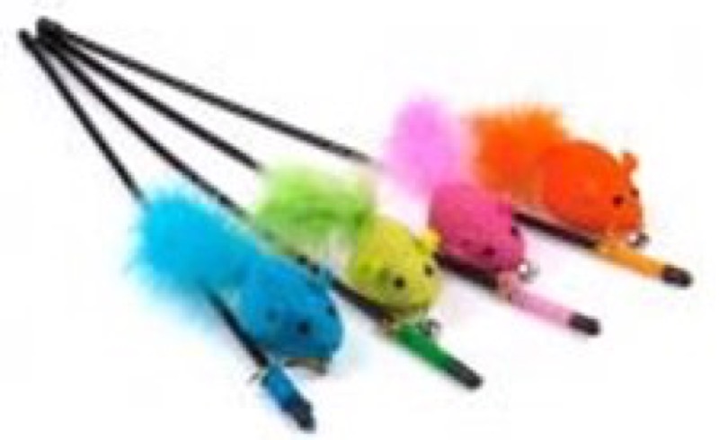 Cat wand toy #6