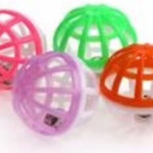 Cat Toy colour cage ball with bell