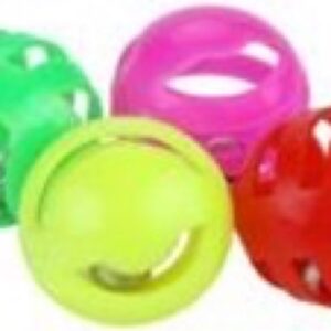 Cat Toy colour balls with bell
