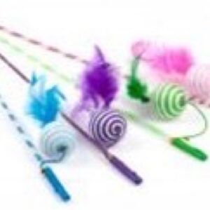 Cat wand toy #3