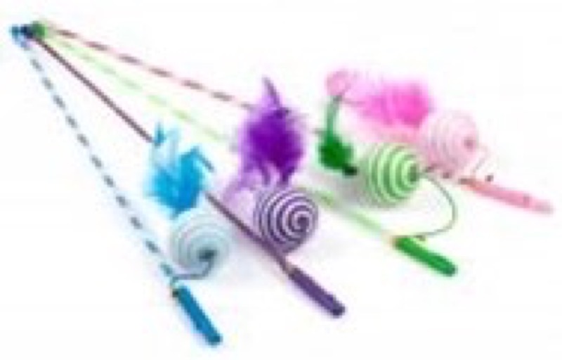 Cat wand toy #3