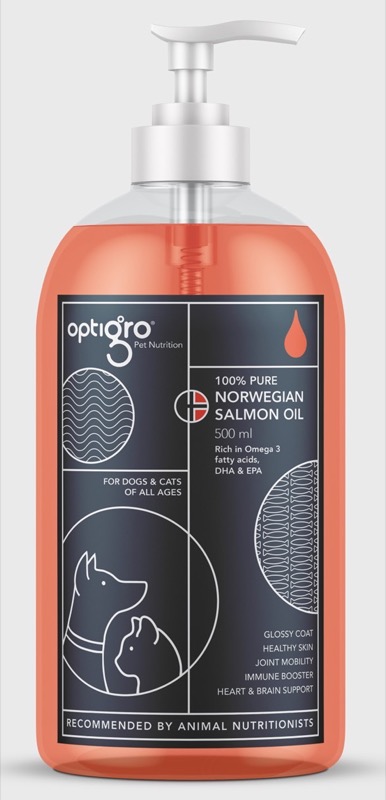 Norwegian Salmon Oil for Dogs & Cats