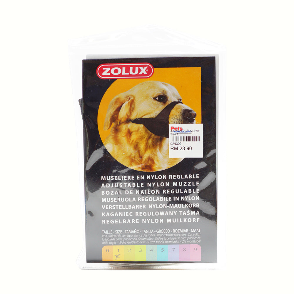 Zolux Adjustable Nylon Muzzle