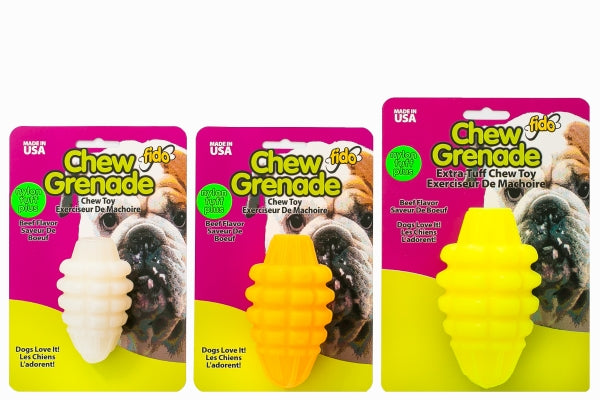 Chew Grenade Nylon Tuff Beef