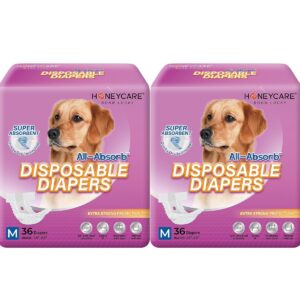 Honeycare Female Dog Diapers 50pcs