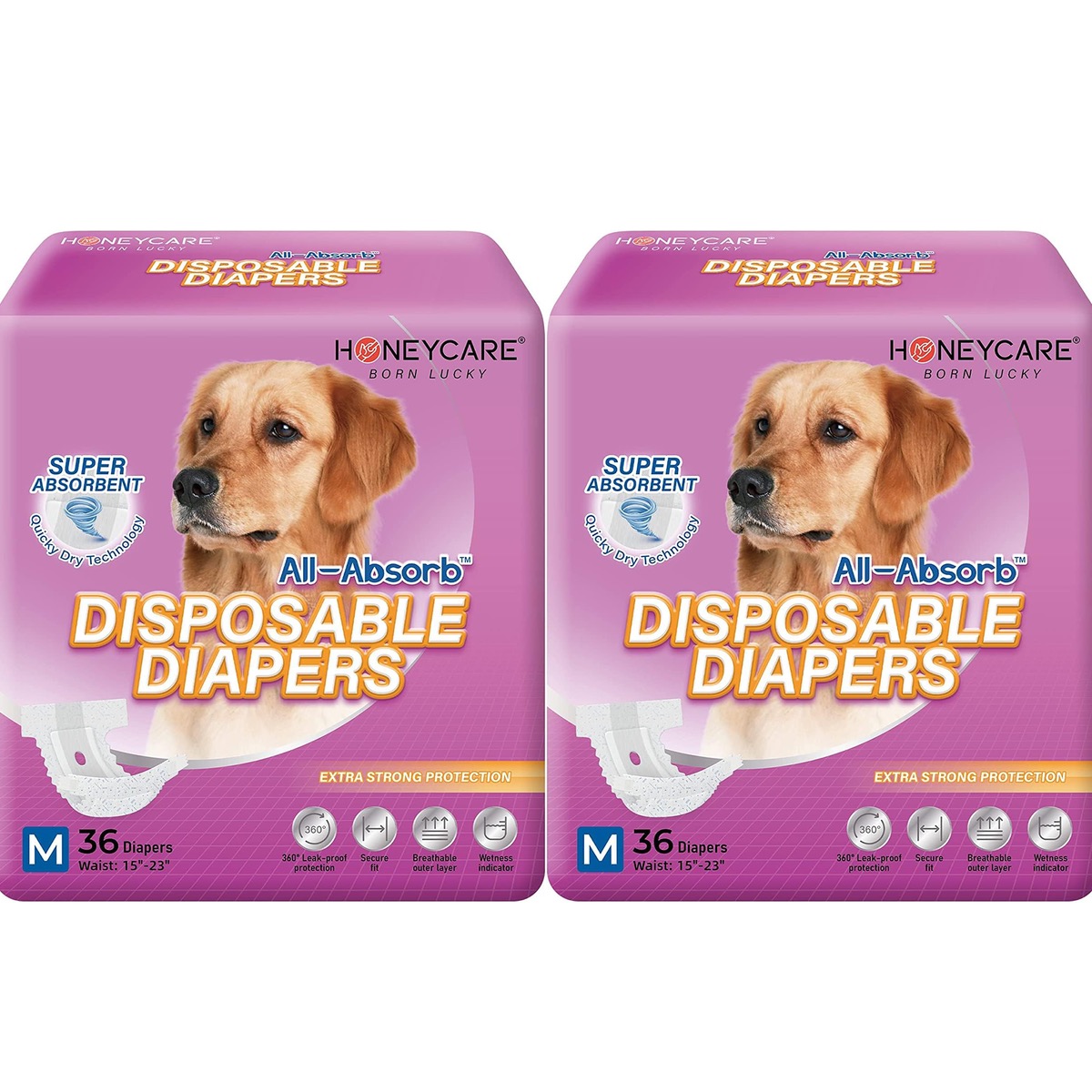 Honeycare Female Dog Diapers 50pcs